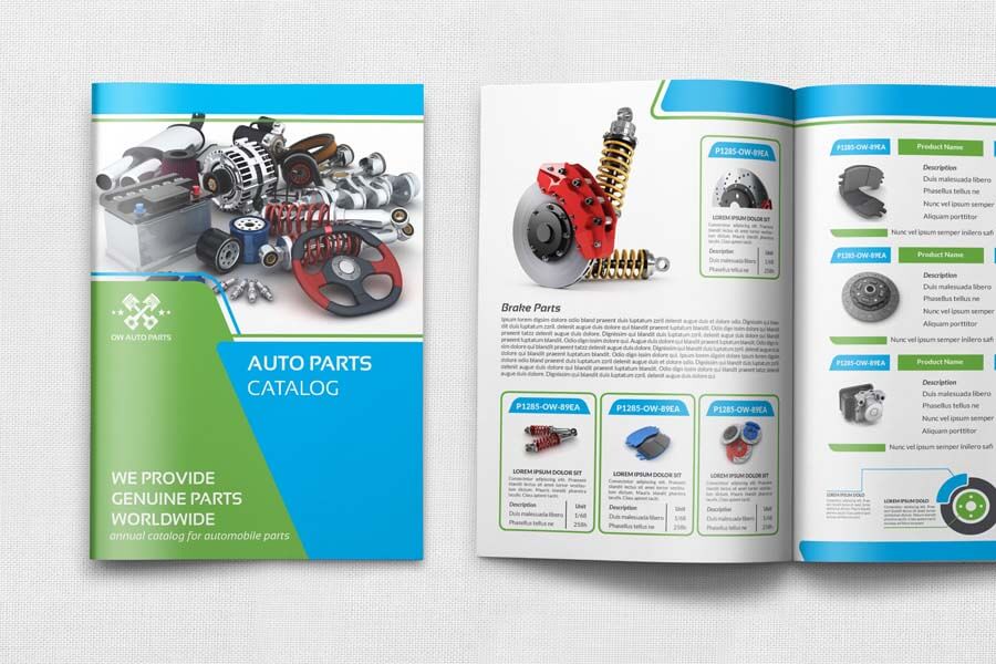 Catalog templates publisher